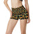 Totem Pole Cartoon Print High Waisted Spandex Shorts-JTAMIGO.COM