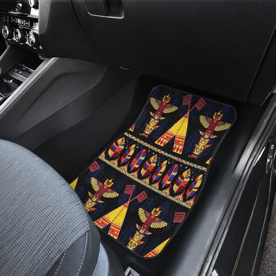 Totem Pole Design Car Floor Mats