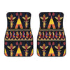 Totem Pole Design Car Floor Mats