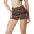 Totem Pole Design High Waisted Spandex Shorts-JTAMIGO.COM