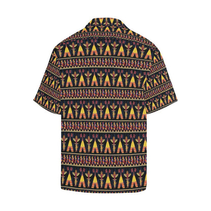 Totem Pole Design Men Aloha Hawaiian Shirt