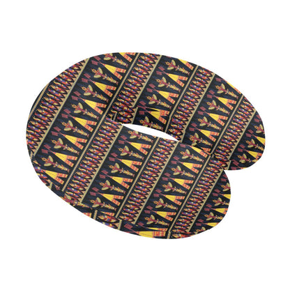 Totem Pole Design U-Shaped Travel Neck Pillow-JTAMIGO.COM