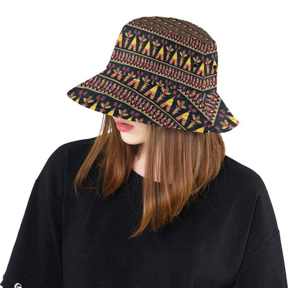 Totem Pole Design Unisex Bucket Hat