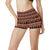 Totem Pole Print High Waisted Spandex Shorts-JTAMIGO.COM