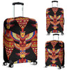 Totem Pole Print Luggage Cover Protector