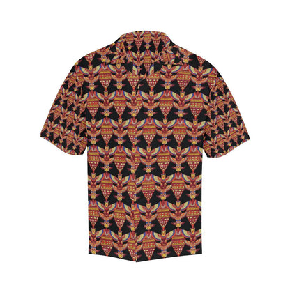 Totem Pole Print Men Aloha Hawaiian Shirt