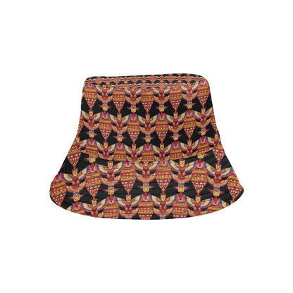 Totem Pole Print Unisex Bucket Hat