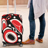 Totem Pole Texture Design Luggage Cover Protector