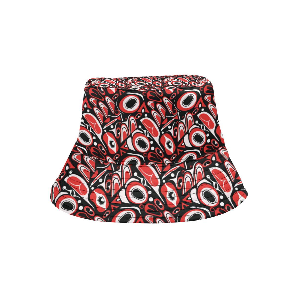 Totem Pole Texture Design Unisex Bucket Hat