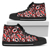 Totem Pole Texture Design Women High Top Shoes