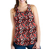 Totem Pole Texture Design Women Racerback Tank Top