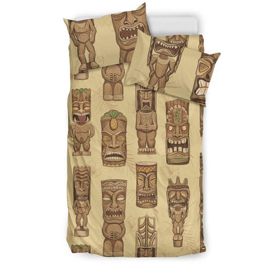 Totem Tiki Style Themed Design Duvet Cover Bedding Set