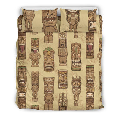 Totem Tiki Style Themed Design Duvet Cover Bedding Set