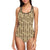 Totem Tiki Style Themed Design One Piece Swimsuit-JTAMIGO.COM