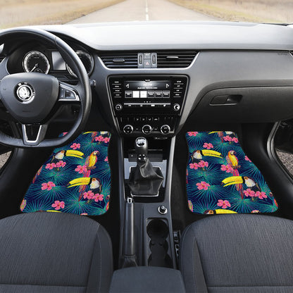 Toucan Parrot Design Car Floor Mats