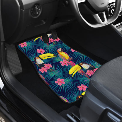 Toucan Parrot Design Car Floor Mats