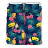 Toucan Parrot Design Duvet Cover Bedding Set