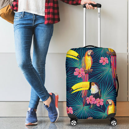 Toucan Parrot Design Luggage Cover Protector