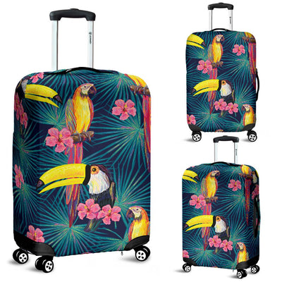Toucan Parrot Design Luggage Cover Protector