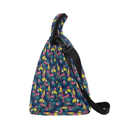 Toucan Parrot Design Neoprene Lunch Bag (Model 1669)(Large)-JTAMIGO.COM