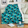 Toucan Parrot Pattern Print Fleece Blanket