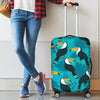 Toucan Parrot Pattern Print Luggage Cover Protector
