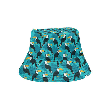 Toucan Parrot Pattern Print Unisex Bucket Hat