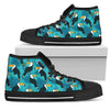 Toucan Parrot Pattern Print Women High Top Shoes