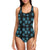 Tribal Turtle Polynesian Themed Design One Piece Swimsuit-JTAMIGO.COM