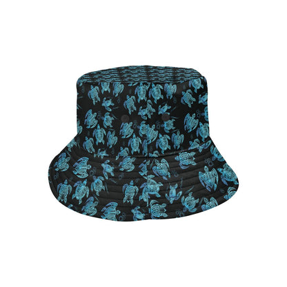 Tribal Turtle Polynesian Themed Design Unisex Bucket Hat