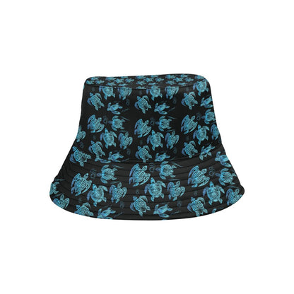Tribal Turtle Polynesian Themed Design Unisex Bucket Hat