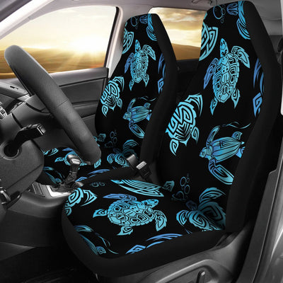 Tribal Turtle Polynesian Themed Design Universal Fit Car Seat Covers