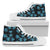 Tribal Turtle Polynesian Themed Design Women High Top Shoes