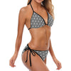 Tribal Turtle Polynesian Themed Print Bikini Swimsuit-JTAMIGO.COM