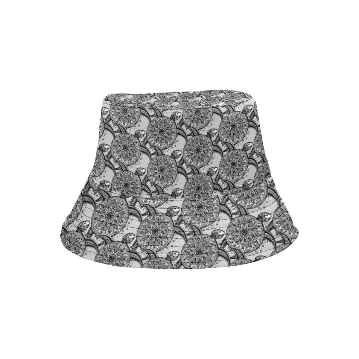 Tribal Turtle Polynesian Themed Print Unisex Bucket Hat