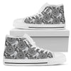 Tribal Turtle Polynesian Themed Print Women High Top Shoes