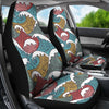 Tribal Wave Pattern Print Universal Fit Car Seat Covers