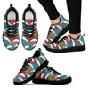 Tribal Wave Pattern Print Women Sneakers Shoes