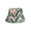 Tropical Flower Palm Leaves Unisex Bucket Hat