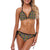 Tropical Folower Colorful Print Bikini Swimsuit-JTAMIGO.COM
