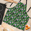 Tropical Folower Pink Heliconia Print Women Apron