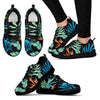 Tropical Palm Leaves Hawaiian Flower Women Sneakers Shoes