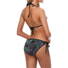 Tropical Palm Leaves Pattern Brightness Bikini Swimsuit-JTAMIGO.COM