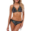 Tropical Palm Leaves Pattern Brightness Bikini Swimsuit-JTAMIGO.COM