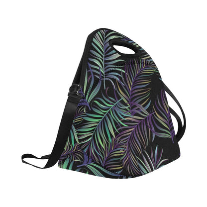 Tropical Palm Leaves Pattern Brightness Neoprene Lunch Bag (Model 1669)(Large)-JTAMIGO.COM