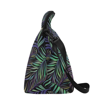 Tropical Palm Leaves Pattern Brightness Neoprene Lunch Bag (Model 1669)(Large)-JTAMIGO.COM