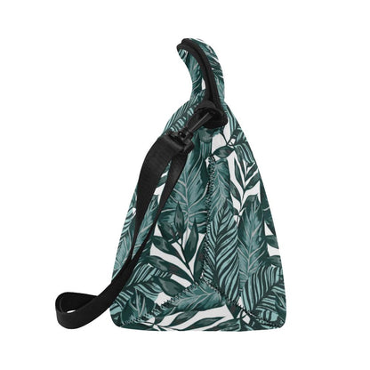 Tropical Palm Leaves Pattern Neoprene Lunch Bag (Model 1669)(Large)-JTAMIGO.COM