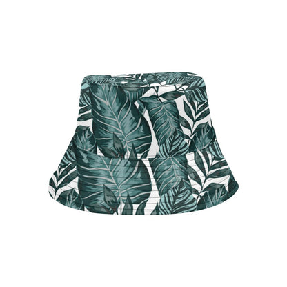 Tropical Palm Leaves Pattern Unisex Bucket Hat
