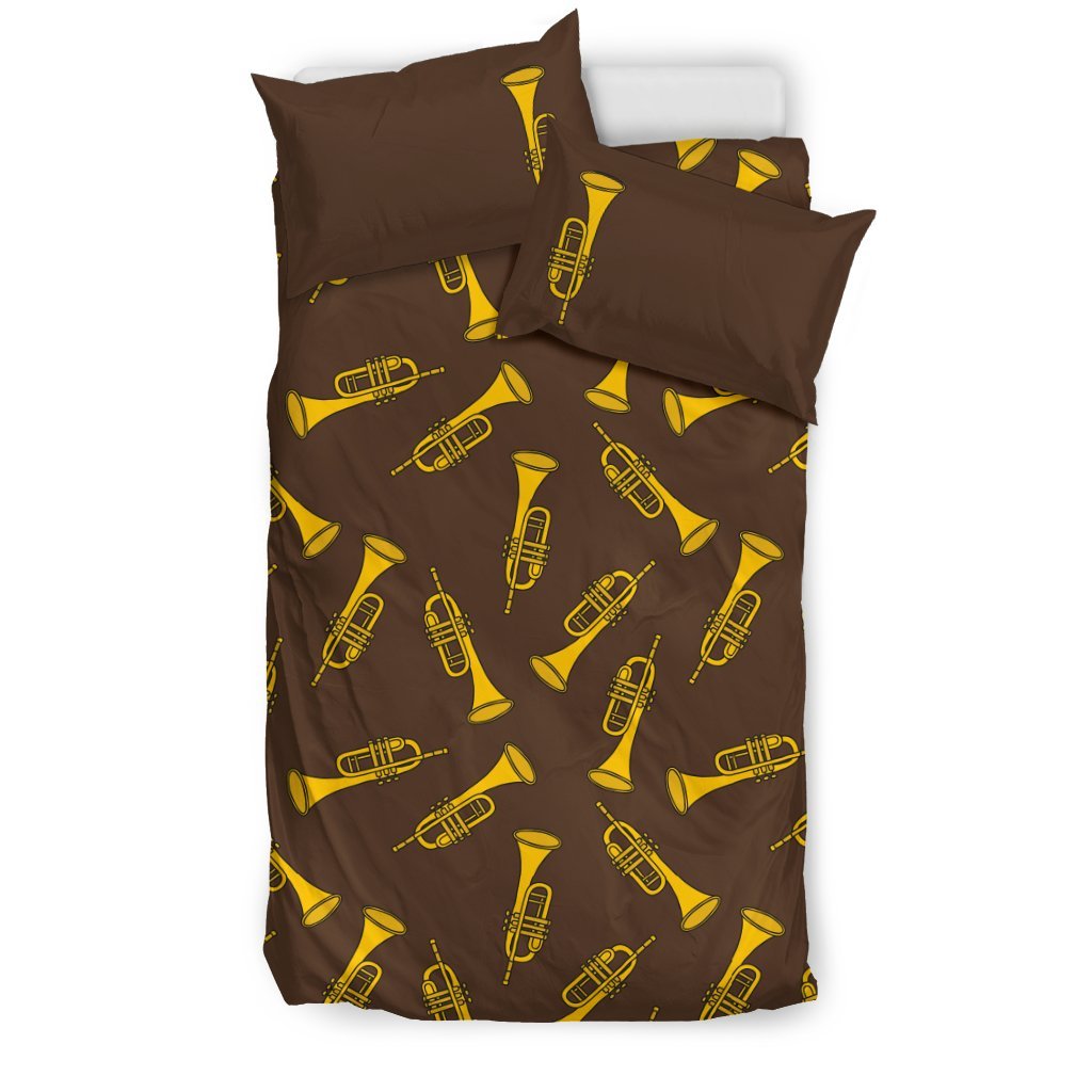 Trumpet Pattern Design Print Duvet Cover Bedding Set