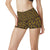 Trumpet Pattern Design Print High Waisted Spandex Shorts-JTAMIGO.COM